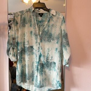Mossimo Blouse Multi Color Size XSmall